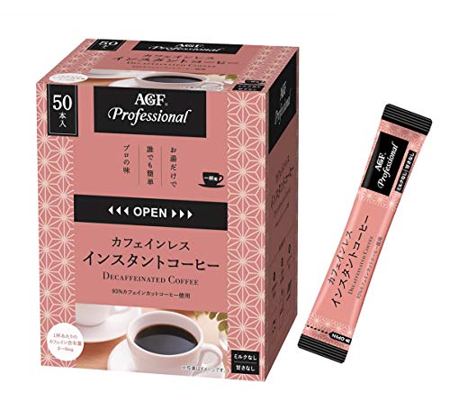 AGF AGF プロフェッショナル カフェインレス インスタントコーヒー 無